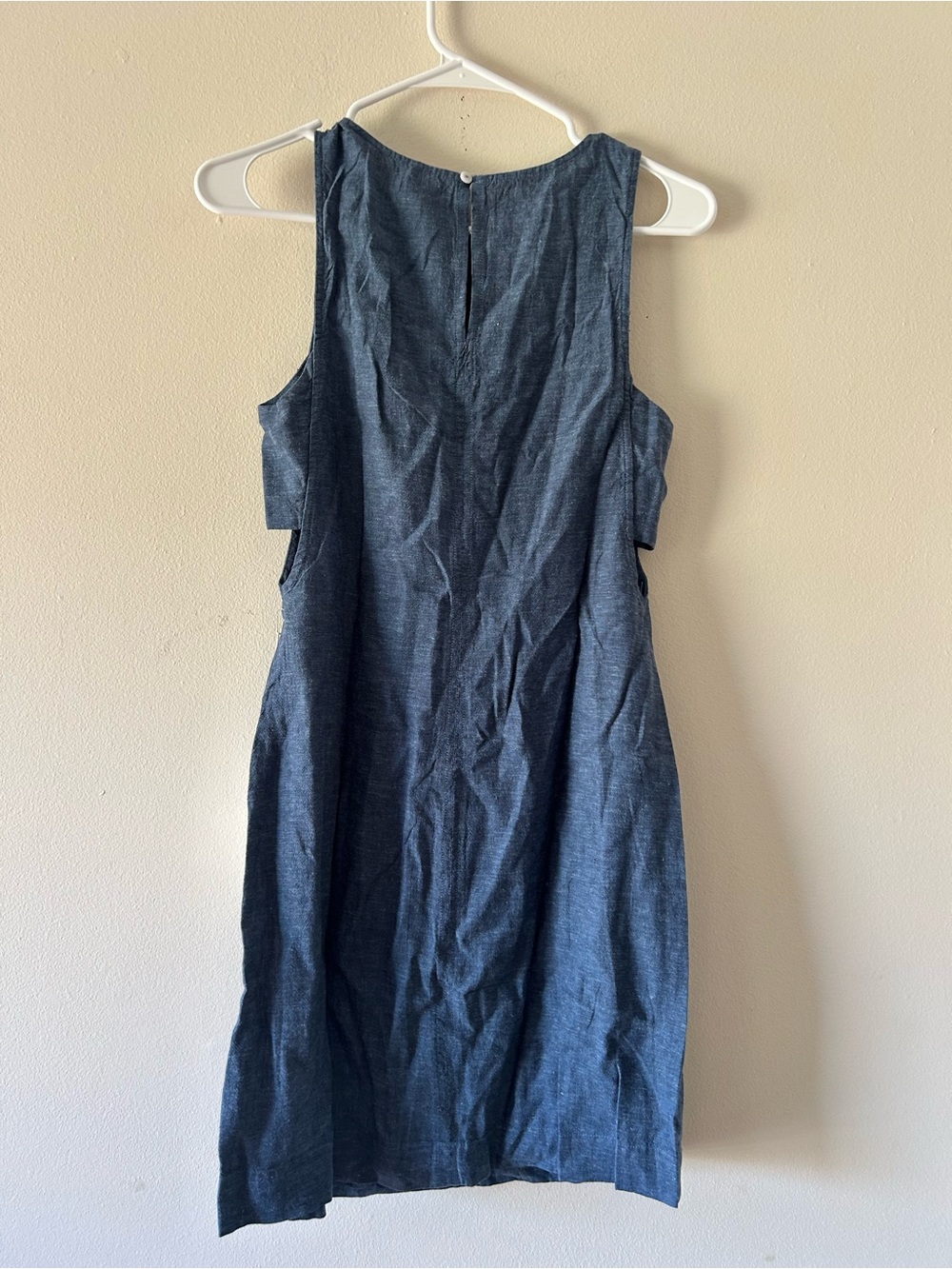 Carve Designs Sleeveless Dark Navy Mini Dress - Picture 5 of 7